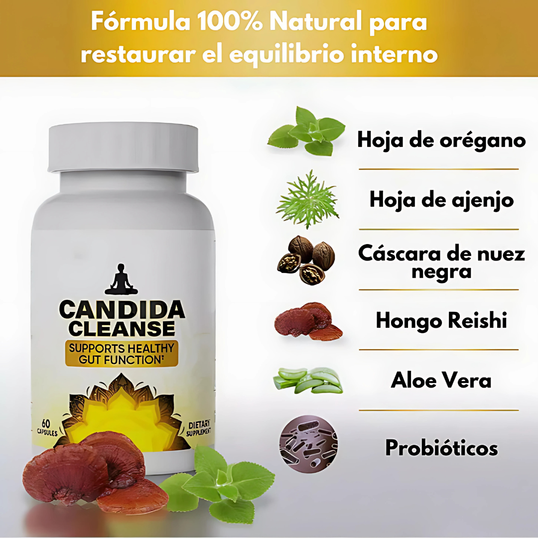 Candida Cleanse® Quema Grasa Detox 100%Natural