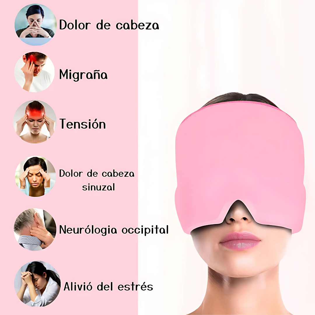 Gorro De Gel Relajante Alivia Migraña