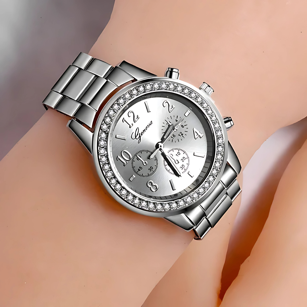 KitMujer™ Reloj Clasico Mujer + Pulserita De Regalo