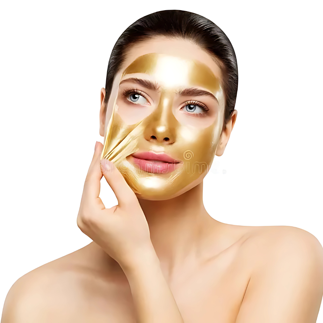 GOLDMASK® Mascarilla Colageno AntiArrugas Dorada