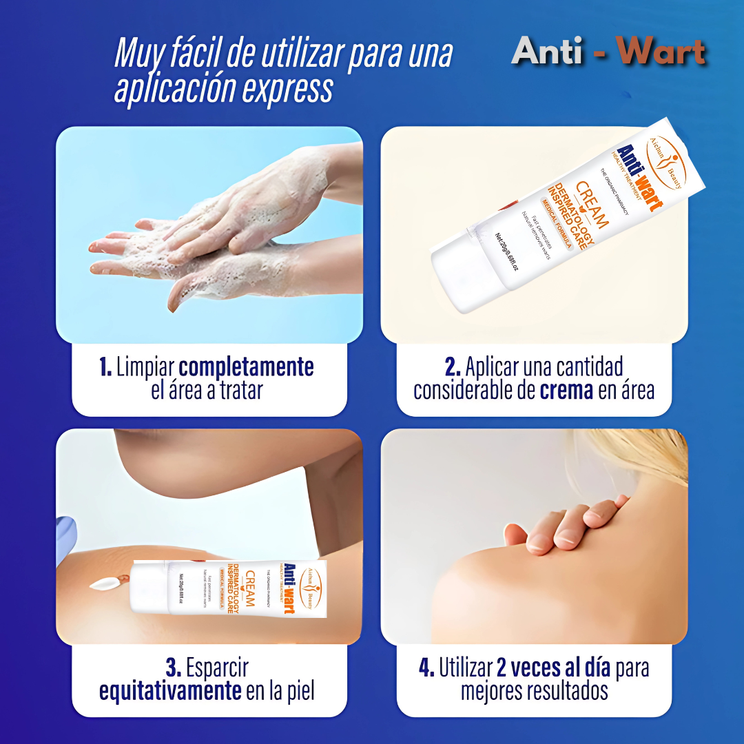 AntiWart™ Crema Remueve Verrugas