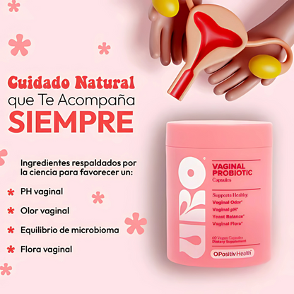 Uro™ Probioticos Vaginales Tu Bienestar Intimo Nos Importa 🌸